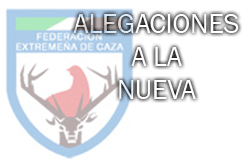 alegaciones a la nueva ley de caza en extremadura