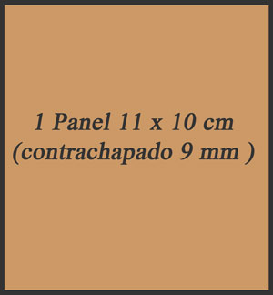 1 figura  de 11 x 10 cm