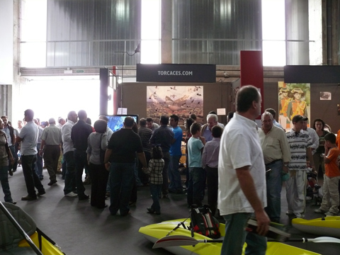 publico asistente al Stam de Torcaces.com en el Feciex2009