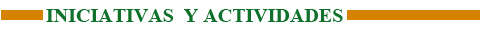 acepat iniciativas y actividades