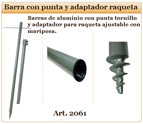 armeria barras puntas