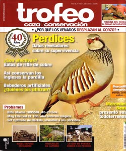 portada de la revista trofeo de caza